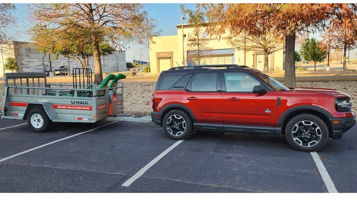 Ford bronco deals sport tow hitch